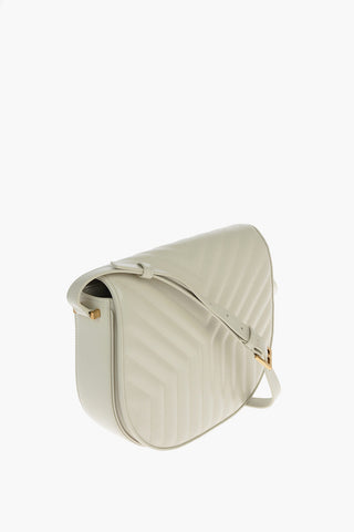 Quilted-leather JOAN Shoulder Bag with Adjustable Strap