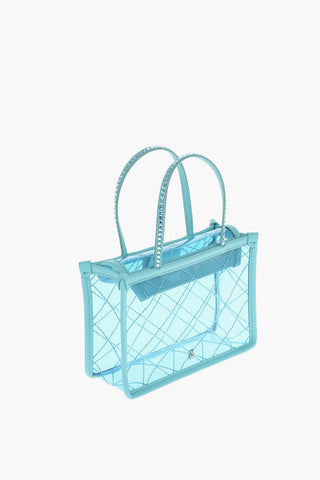 Borsa a Mano Mini BETTY in Pvc e Dettaglio Strass