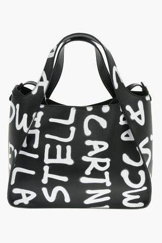 Monogram-printed Veggy Leather Shoulder Bag with Removable Strap