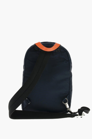 Nylon One-shoulder Backpack with Logo