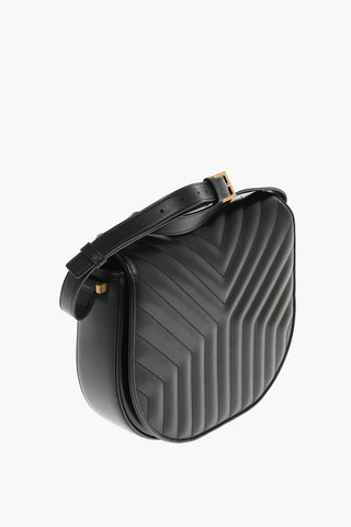 Quilted-leather JOAN Shoulder Bag with Adjustable Strap