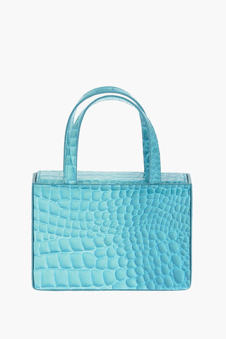 Borsa a Mano Mini GIORGIA in Pelle in Stampa Coccodrillo