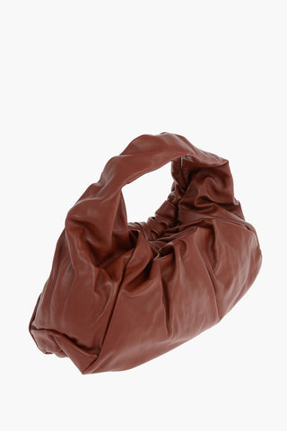 Soft-leather THE SHOULDER POUCH Hand-bag with Magnetic Closure