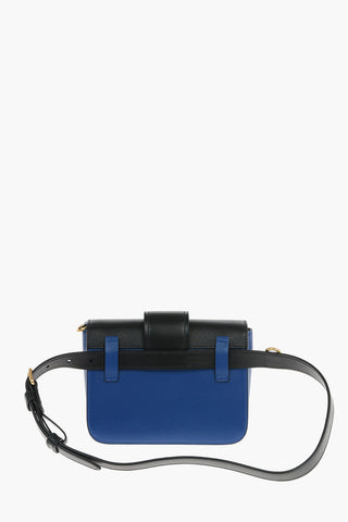 Bicolor-leather CAHIER Belt Bag with Logo