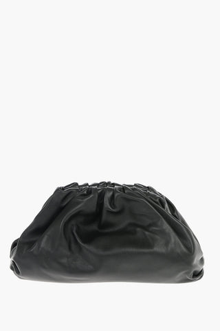 Leather THE POUCH Handbag with Magnetic Closure