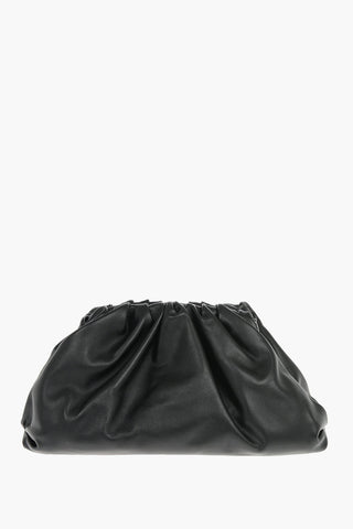 Leather THE POUCH Handbag with Magnetic Closure