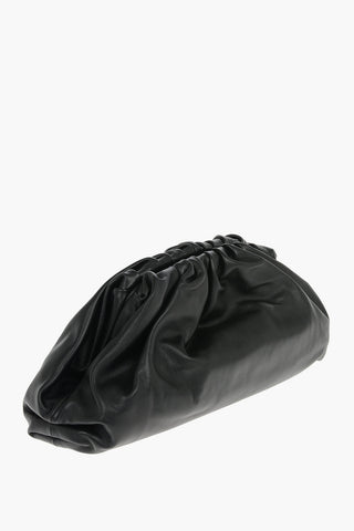 Leather THE POUCH Handbag with Magnetic Closure