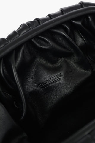 Leather THE POUCH Handbag with Magnetic Closure