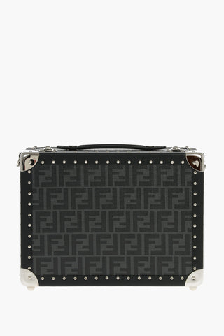 Bauletto da Viaggio in Ecopelle con Stampa Monogram