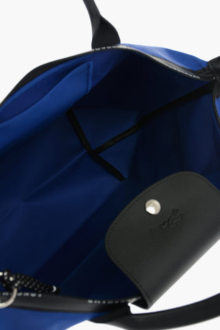 Logoed Recycled Canvas LE PLIAGE ENERGY Crossbody Bag