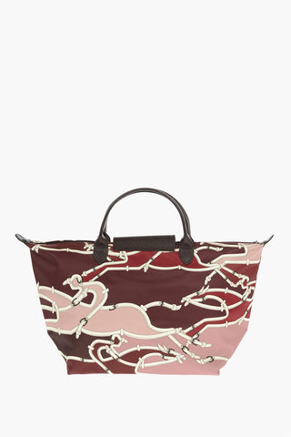 Printed Fabric LE PLIAGE Tote Bag