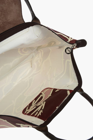 Printed Fabric LE PLIAGE Tote Bag