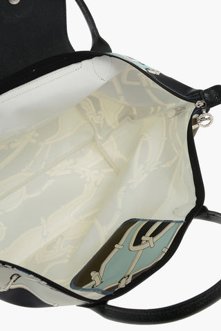 Printed Fabric Double Handle LE PLIAGE Bag 