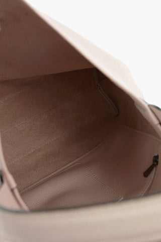 Grained-leather ROSEAU ESSENTIAL Tote Bag