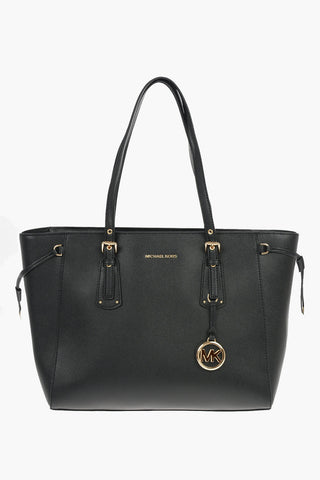 Borsa Tote in Pelle con Charm