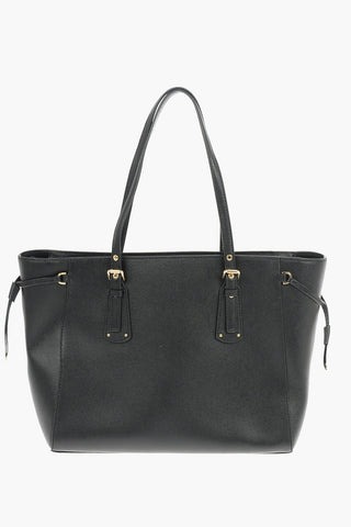 Borsa Tote in Pelle con Charm