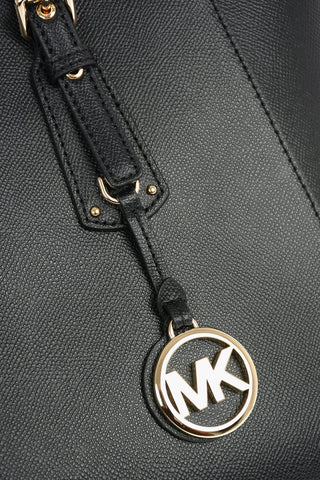 Borsa Tote in Pelle con Charm