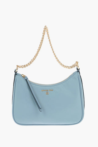 Borsa a Spalla in Nylon con Hardware Dorati