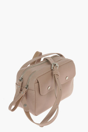 Grained-leather LE FOULONNE Crossbody Bag