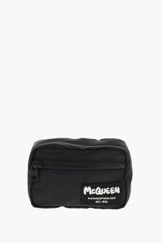 Logoed Zipped Nylon Belt Pouch
