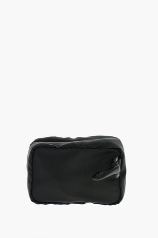 Logoed Zipped Nylon Belt Pouch