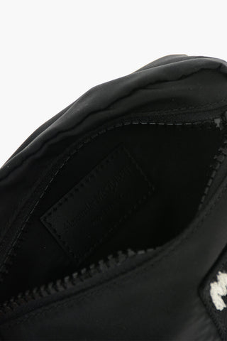 Logoed Zipped Nylon Belt Pouch