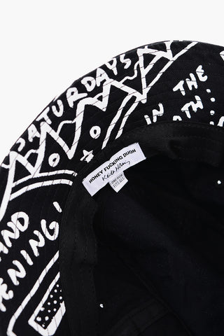 KEITH HARING Cotton Bucket Hat with Print