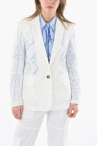 sangallo center vent notch lapel 1-button blazer
