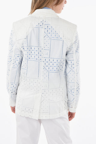 sangallo center vent notch lapel 1-button blazer