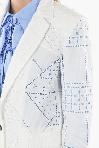sangallo center vent notch lapel 1-button blazer