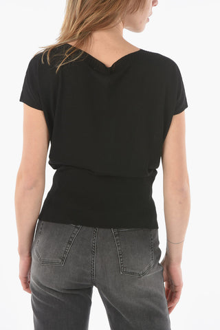 Short Sleeve NOCE MOSCATA Lightweight Sweater