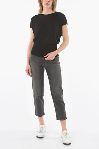 Short Sleeve NOCE MOSCATA Lightweight Sweater