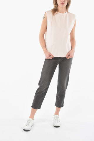 Relaxed-Fit-Top TAMARINDO mit gepolsterten Trägern