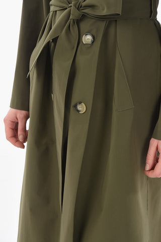 Double Breasted Trench with Belt