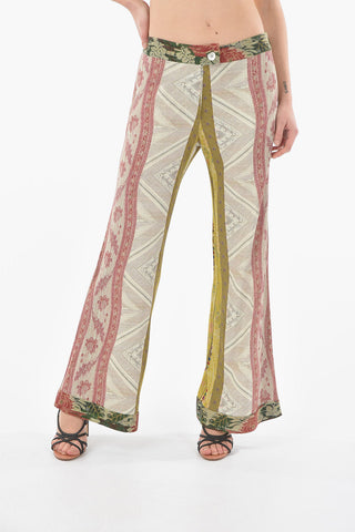 Printed Boot Cut DINO Pants