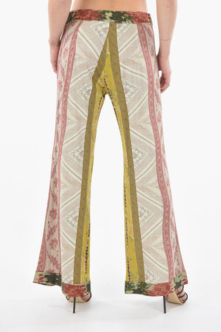 Printed Boot Cut DINO Pants