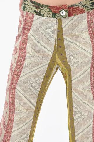 Printed Boot Cut DINO Pants