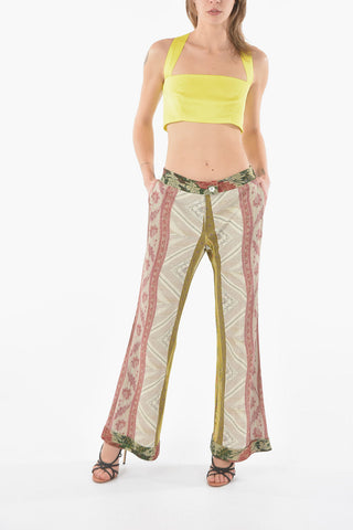 Printed Boot Cut DINO Pants