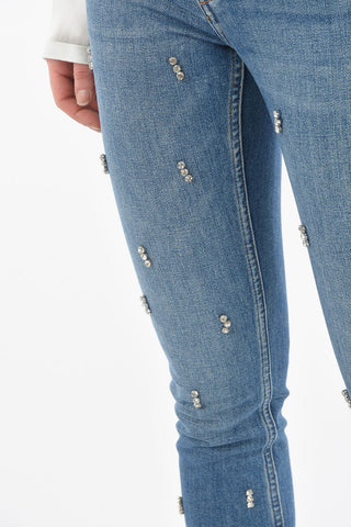 BE  All-Over Jewels Slim Fit Jeans