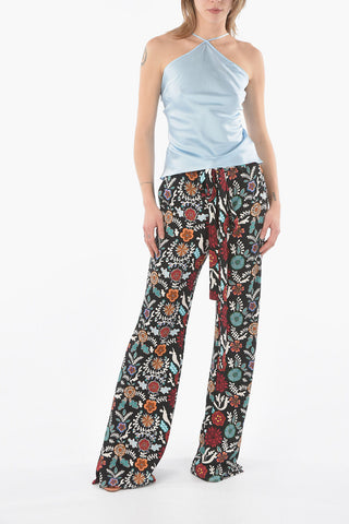 Silk SNAKE Halter Neck Top