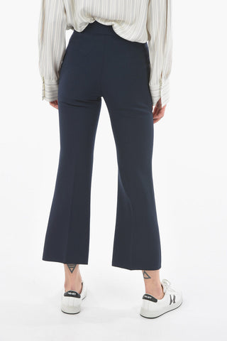 Virgin Wool Cropped Pants