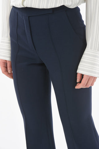 Virgin Wool Cropped Pants