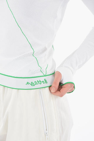 Stretchy Tennis Crew-Neck Sweater