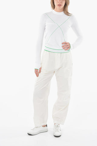 Stretchy Tennis Crew-Neck Sweater