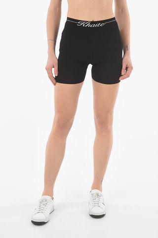 Ribbed Slim Fit Shorts