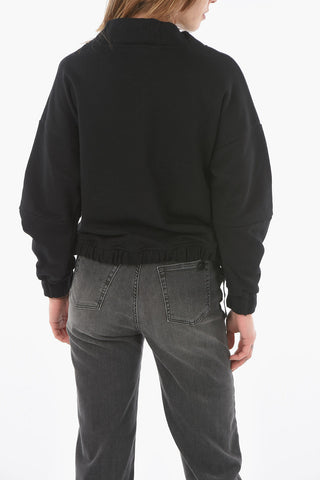 Bedrucktes Sweatshirt CITRONELLAX mit elastischem Bund in der Taille