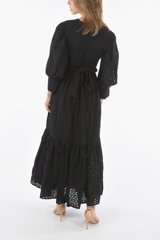 V-Neck Sangallo DOROTEA Dress
