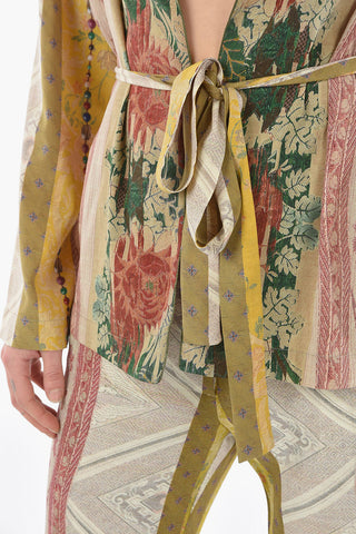Silk Printed Blouse