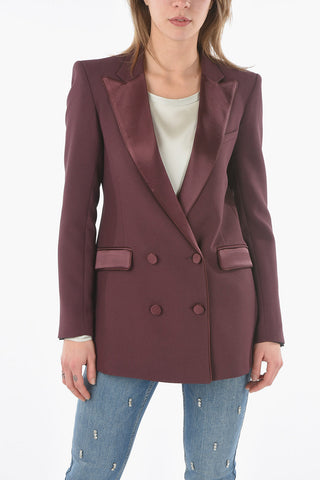 Double Breasted BIANCA Blazer with Covered Buttons