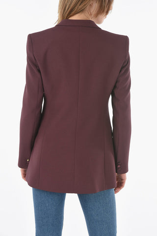 Double Breasted BIANCA Blazer with Covered Buttons